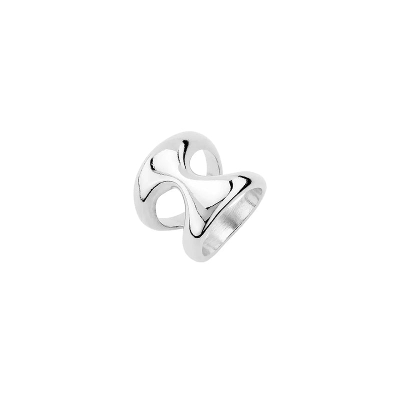 The One Sterling Silver Plated Ring - ANI0670MTL-UNO de 50-Renee Taylor Gallery