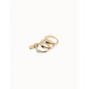 Happy Blue 18K Gold Plated Ring - ANI0678AZUORO-UNO de 50-Renee Taylor Gallery
