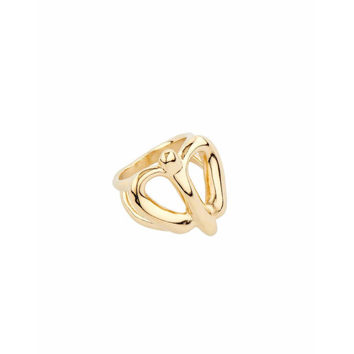 Fly Baby 18K Gold Plated Ring - ANI0680ORO-UNO de 50-Renee Taylor Gallery