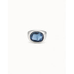 Light It Up Sterling Silver Plated Ring - ANI0681AZUMTL-UNO de 50-Renee Taylor Gallery