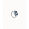 Light It Up Sterling Silver Plated Ring - ANI0681AZUMTL-UNO de 50-Renee Taylor Gallery