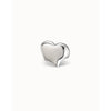 Sterling Silver-Plated Large Heart Shaped Ring - ANI0700MTL00018-Uno de 50-Renee Taylor Gallery