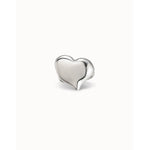 Sterling Silver Plated Large Heart Shaped Ring - ANI0700MTL00018-UNO de 50-Renee Taylor Gallery