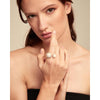 Silver Artsy Ring with Pearls - ANI0801BPLMTL-UNO de 50-Renee Taylor Gallery