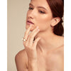 Silver Artsy Ring with Pearls - ANI0801BPLMTL-UNO de 50-Renee Taylor Gallery