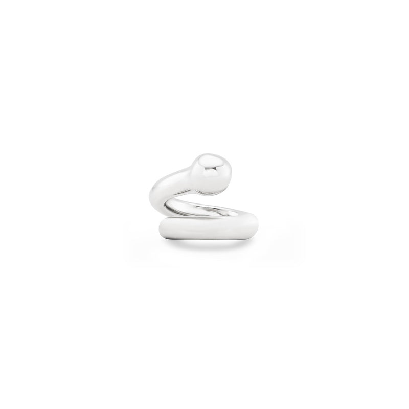 Comeback Silver Sterling Silver Plated Ring - ANI0803MTL-UNO de 50-Renee Taylor Gallery