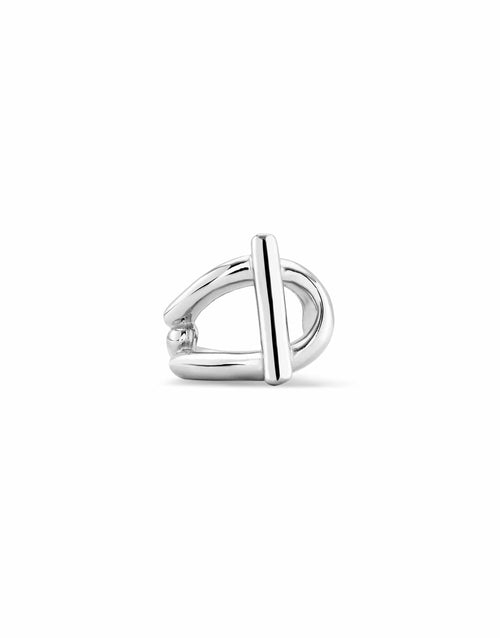 Sterling Silver-Plated Ring - ANI0407MTL000-Uno de 50-Renee Taylor Gallery