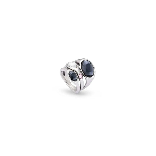 Sunshine Sterling Silver Plated Ring - ANI0809MCLMTL-UNO de 50-Renee Taylor Gallery