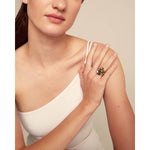 Sunshine 18K Gold Plated Ring - ANI0809NGRORO-UNO de 50-Renee Taylor Gallery
