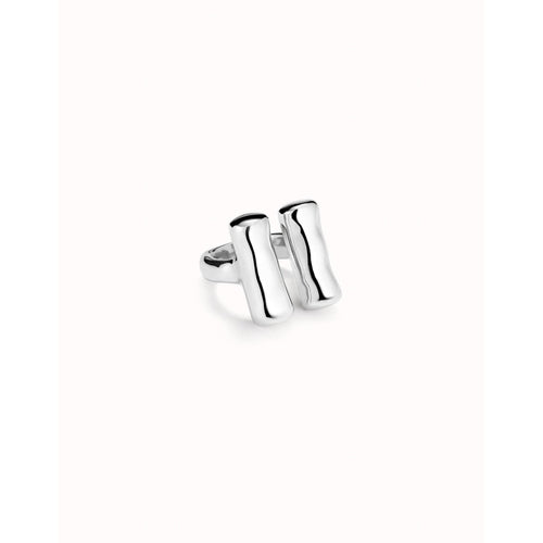 Ser Natural Sterling Silver Plated Ring - ANI0813MTL000-UNO de 50-Renee Taylor Gallery