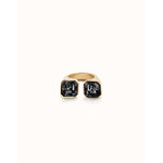 Ser Without Complex 18K Gold Plated Ring - ANI0821NGRORO-UNO de 50-Renee Taylor Gallery