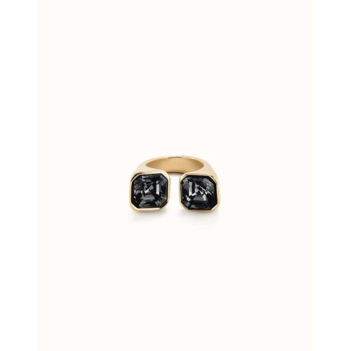 Ser Without Complex 18K Gold Plated Ring - ANI0821NGRORO-UNO de 50-Renee Taylor Gallery