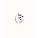 Ser Intuitiva Silver Ring with Faceted Blue Crystal - ANI0855AZUMTL-UNO de 50-Renee Taylor Gallery