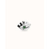 Ser Intuitiva Gold Ring with Faceted Green Crystal - ANI0855VRDMTL-UNO de 50-Renee Taylor Gallery