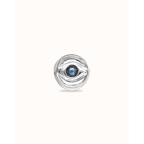 Ser Intuitiva Eye-Shaped Ring with Faceted Blue Crystal - ANI0856AZUMTL-UNO de 50-Renee Taylor Gallery