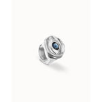 Ser Intuitiva Eye-Shaped Ring with Faceted Blue Crystal - ANI0856AZUMTL-UNO de 50-Renee Taylor Gallery
