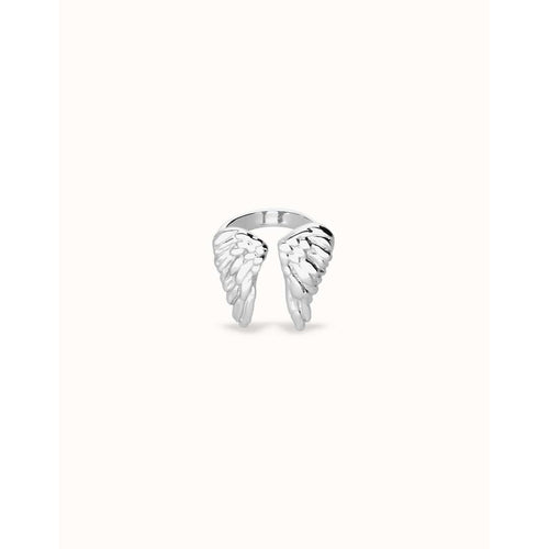 Ser Invencible Ring with wing design - ANI0857MTL-UNO de 50-Renee Taylor Gallery