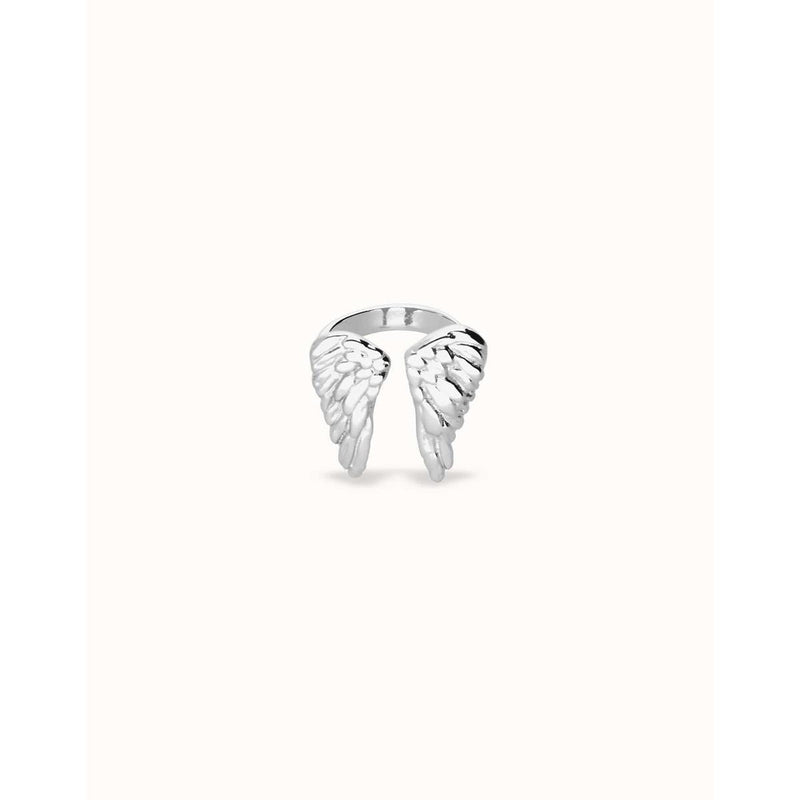 Ser Invencible Ring with wing design - ANI0857MTL-UNO de 50-Renee Taylor Gallery