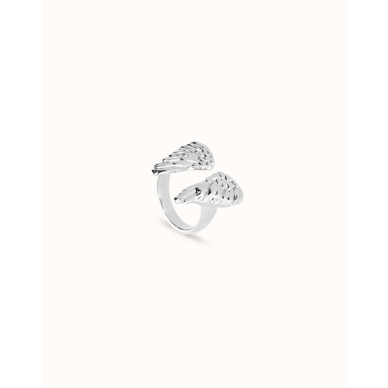 Ser Invencible Ring with wing design - ANI0857MTL-UNO de 50-Renee Taylor Gallery