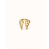 Ser Invencible Ring with wing design - ANI0857ORO-UNO de 50-Renee Taylor Gallery