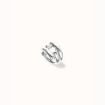 Silver Ring with Four Intertwined Organic Shapes - ANI0863MTL-UNO de 50-Renee Taylor Gallery