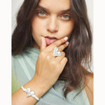 Silver Maxi Ring with Heart Shape - ANI0865MTL-UNO de 50-Renee Taylor Gallery