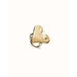 Golden Maxi Ring with Heart Shape - ANI0865ORO-UNO de 50-Renee Taylor Gallery