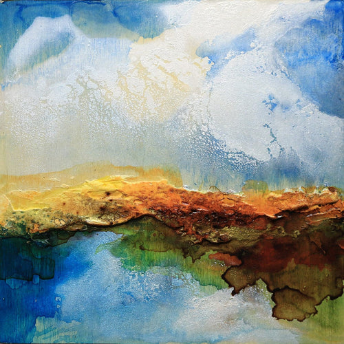 "Abstract Horizon II"-Dennis Smith Carney-Renee Taylor Gallery