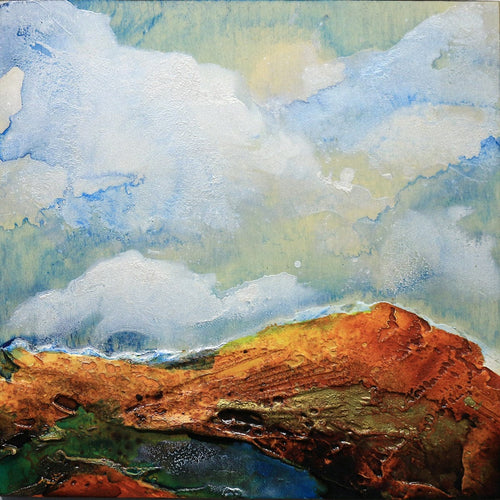"Abstract Horizon I"-Dennis Smith Carney-Renee Taylor Gallery