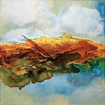 "Abstract Horizon VI"-Dennis Smith Carney-Renee Taylor Gallery