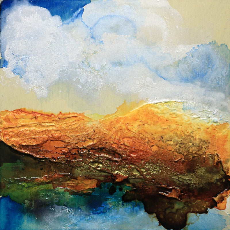"Abstract Horizon V"-Dennis Smith Carney-Renee Taylor Gallery