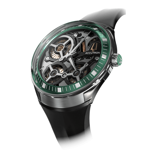 DNA Watch - Green-Accutron-Renee Taylor Gallery