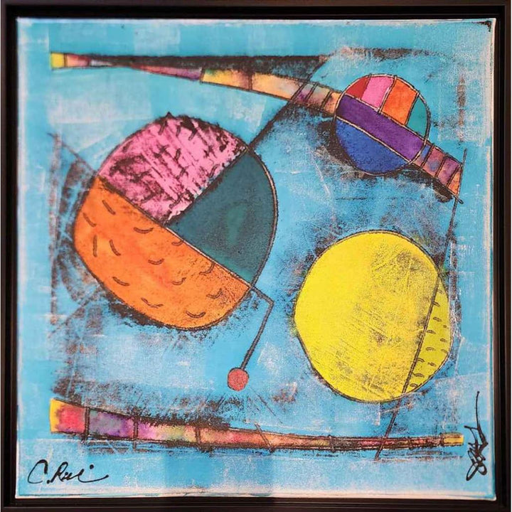"Aerial Geometry Series"-Colors Artworks-Renee Taylor Gallery