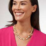 Antonia Iridescent Chalcedony Blue Tennis Necklace - N447GICA00-Julie Vos-Renee Taylor Gallery