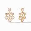 Antonia Iridescent Clear Crystal Chandelier Earrings - ER807GIRC00-Julie Vos-Renee Taylor Gallery