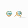 Antonia Bahamian Blue Stud Earrings - ER808GBB00-Julie Vos-Renee Taylor Gallery