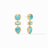 Antonia Iridescent Bahamian Blue Tier Earrings - ER810GIBB00-Julie Vos-Renee Taylor Gallery