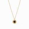 Astor Solitaire Obsidian Black Necklace - N463GBO00-Julie Vos-Renee Taylor Gallery
