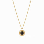 Astor Solitaire Obsidian Black Necklace - N463GBO00-Julie Vos-Renee Taylor Gallery