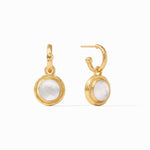 Astor 6-in-1 Charm Earrings - Iridescent Clear Crystal-Julie Vos-Renee Taylor Gallery
