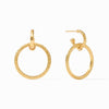 Astor 6-in-1 Charm Earrings - Iridescent Clear Crystal-Julie Vos-Renee Taylor Gallery