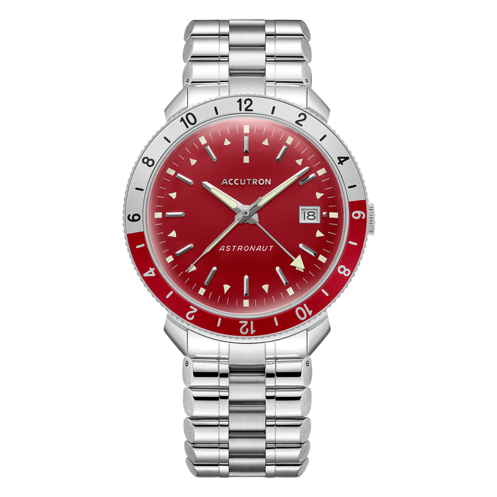 Astronaut Watch - Red - 26B206-Accutron-Renee Taylor Gallery