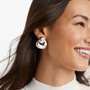 Avalon Doorknocker Silver Earrings - ER718S00-Julie Vos-Renee Taylor Gallery