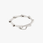 Carnation Bracelet - Silver Plated - B0106 MET03-CXC-Renee Taylor Gallery