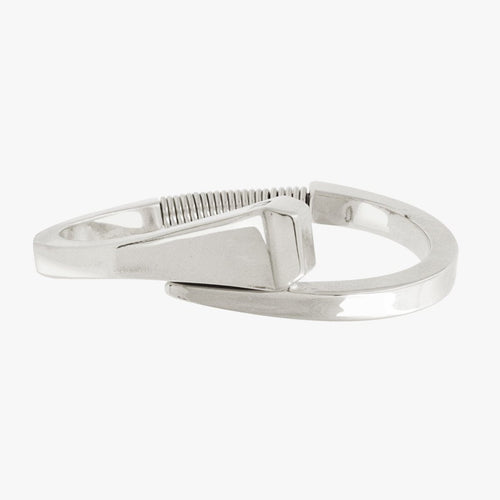 Diamond Nail Bracelet - Silver Plated - B0119 MET03-CXC-Renee Taylor Gallery