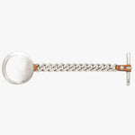 Horizon Chain Bracelet - Silver Plated, Camel - B0158 MCA04-CXC-Renee Taylor Gallery