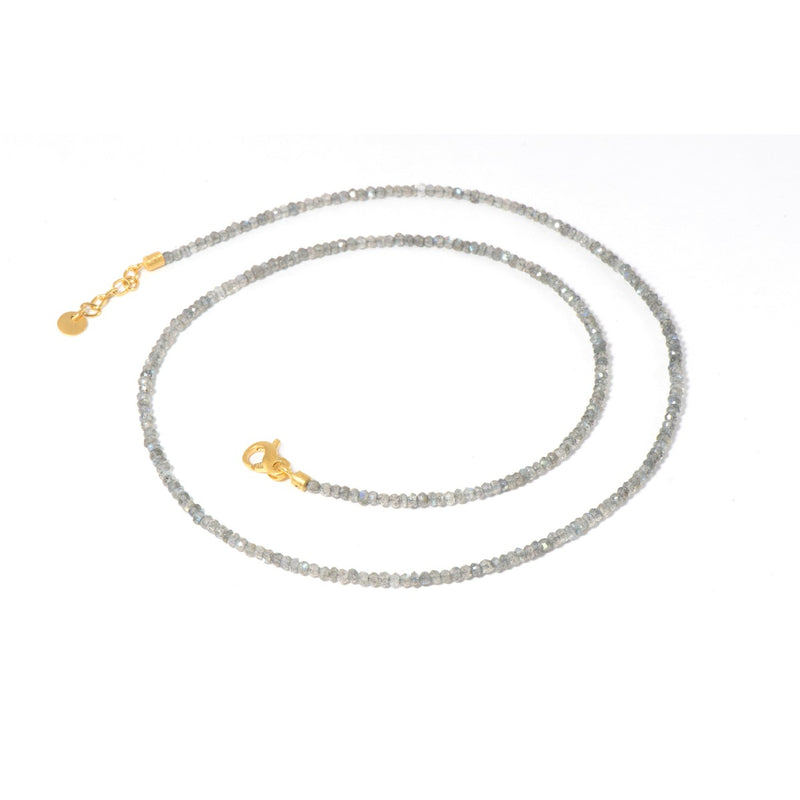Labradorite 24K Gold Vermeil Wrap Bracelet Or Necklace-Joyla-Renee Taylor Gallery