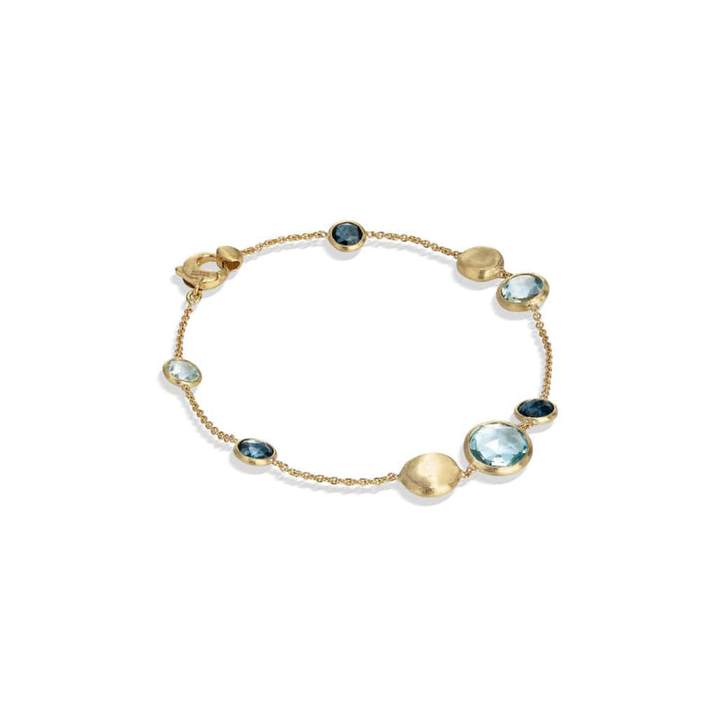 18K Jaipur Mixed Blue Topaz Bracelet - BB1485 MIX725 Y-Marco Bicego-Renee Taylor Gallery
