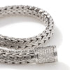 Icon Bracelet, Silver, Diamonds, 7.5MM - BBP90402DI-John Hardy-Renee Taylor Gallery