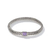 Icon Bracelet, Sterling Silver, Pavé, 6.5MM - BBS90422RVBLS2-John Hardy-Renee Taylor Gallery